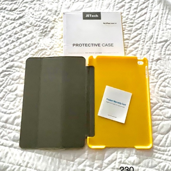 JETech PROTECTIVE CASE for iPad!ini 4 Yellow NWOT - Picture 2 of 3